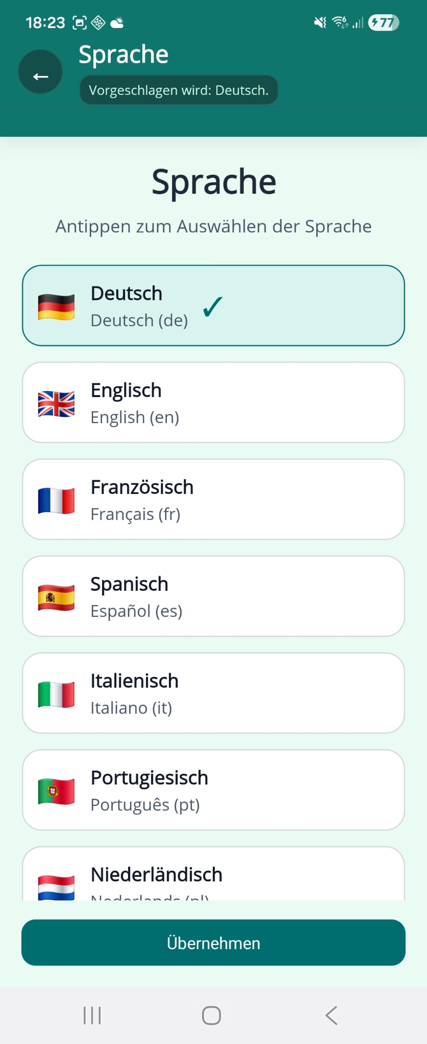 BlackListener App-Screenshot 13