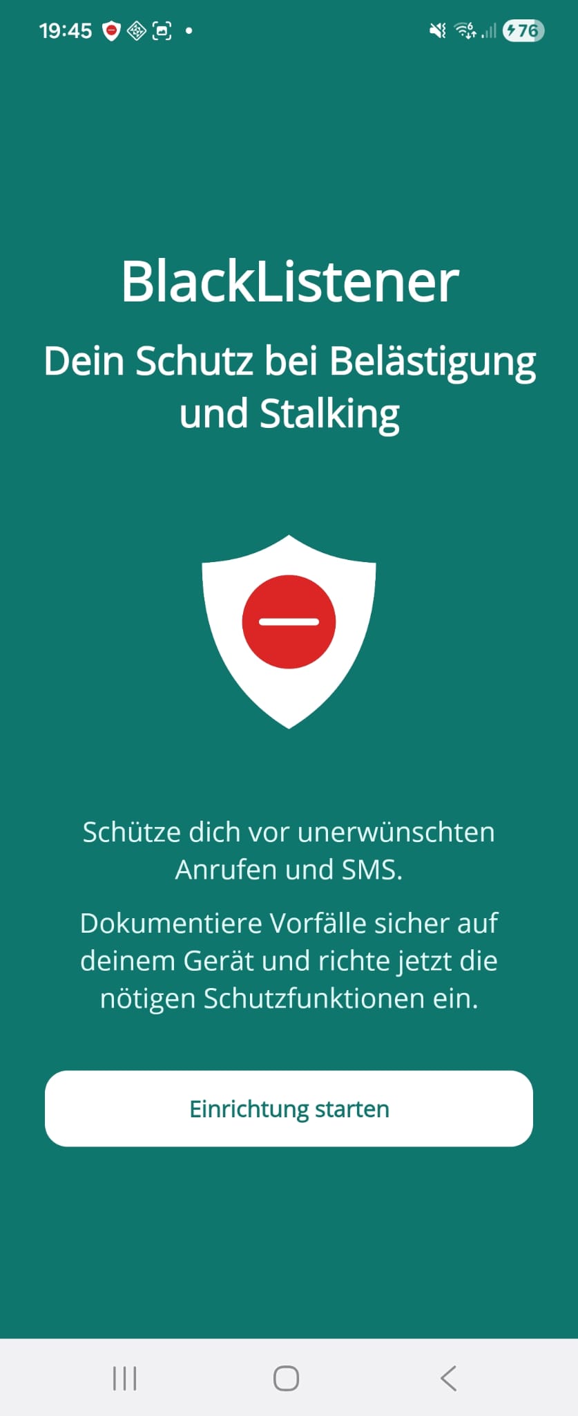BlackListener App-Screenshot 16