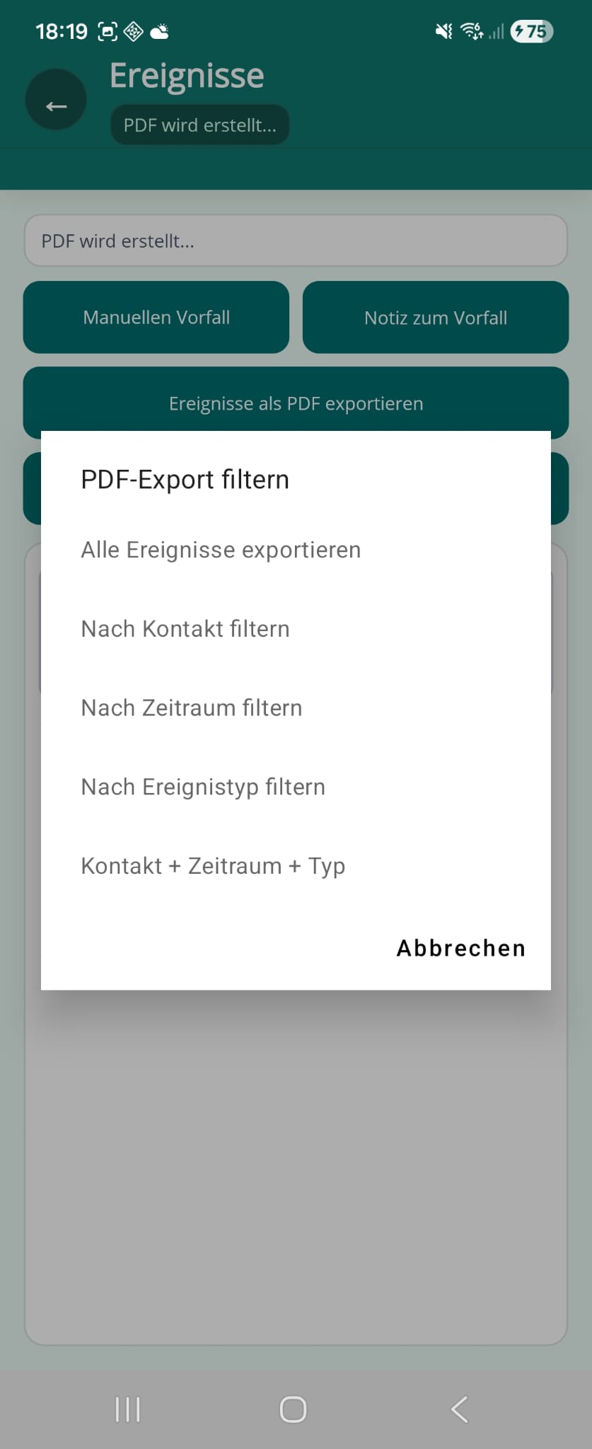 BlackListener App-Screenshot 9
